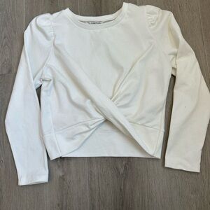 Habitual Girls white top size 12